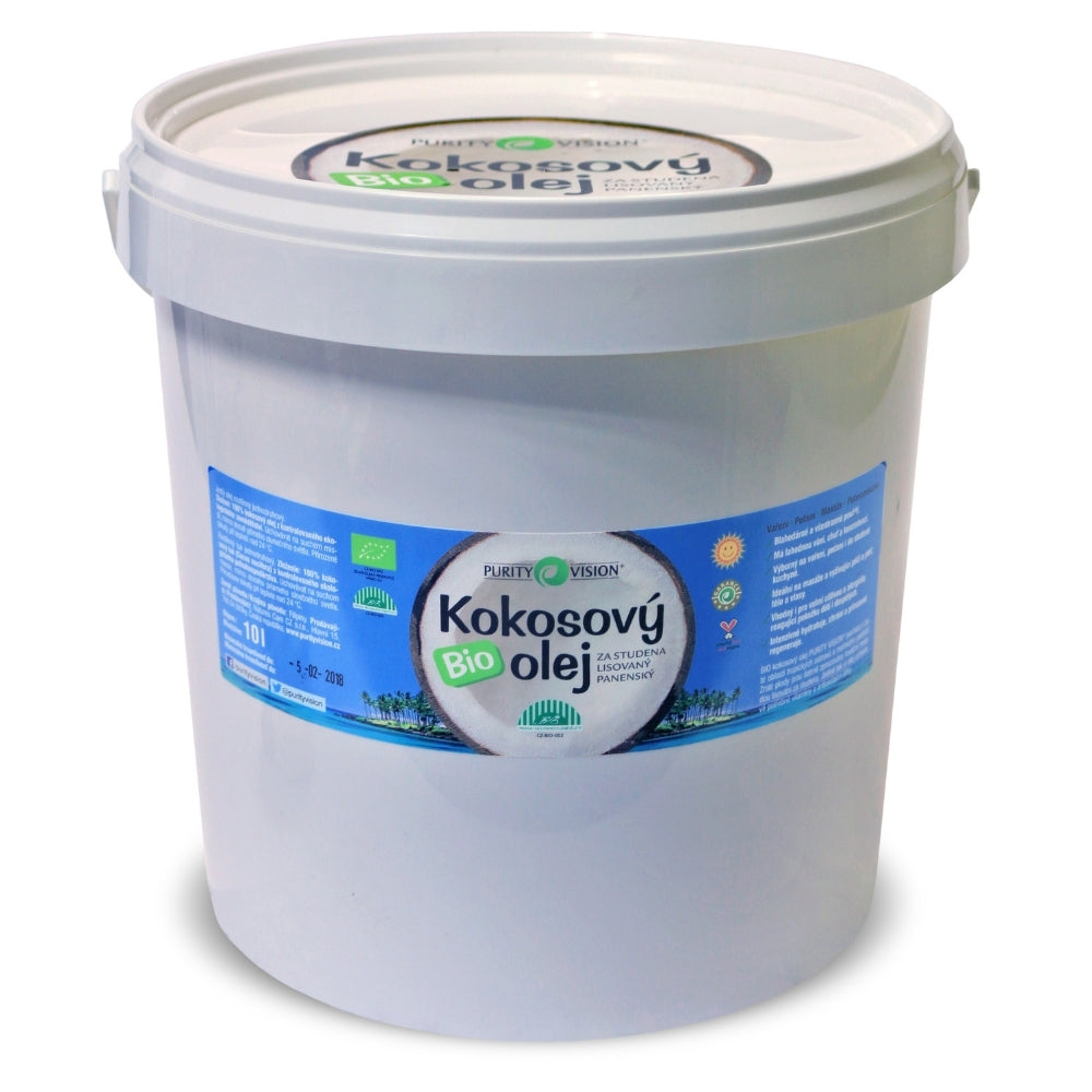 Olio Vergine di Cocco Bio Fair-Trade 10 l