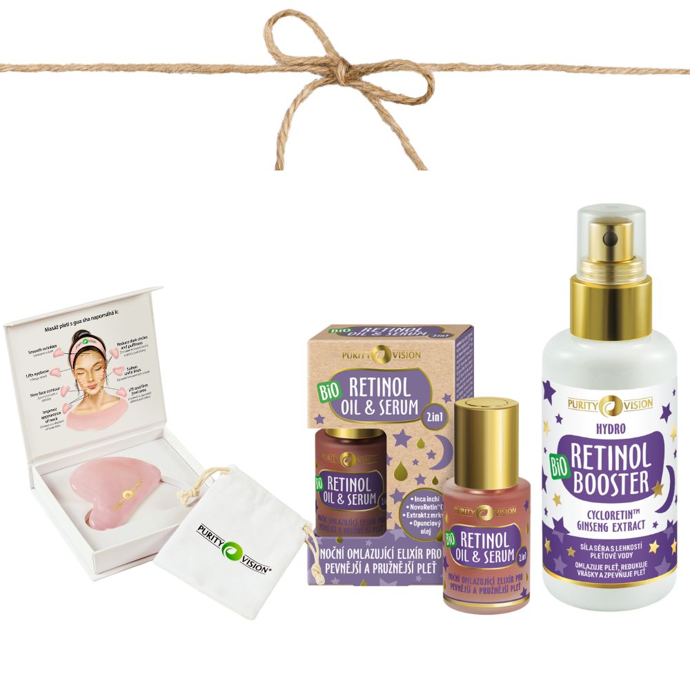 Set Lifting Retinolo con Gua Sha