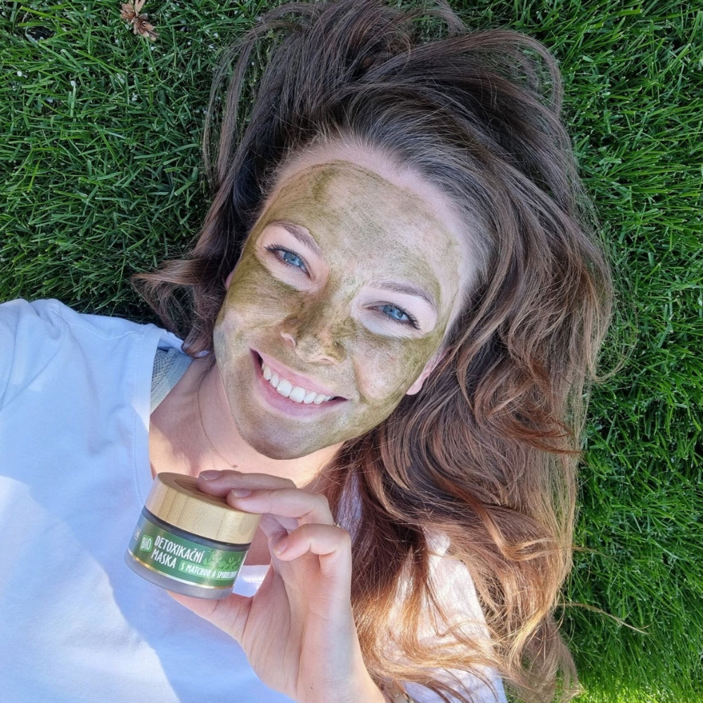 Maschera Detox Bio con Matcha e Spirulina 40 ml