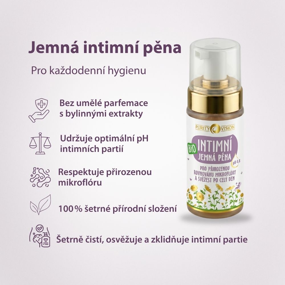 Schiuma intima delicata Bio 90 ml