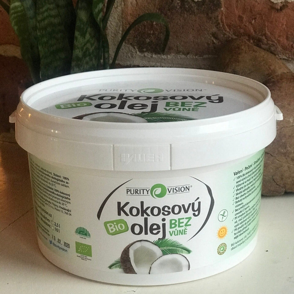 Olio di cocco Bio senza profumo 10 l