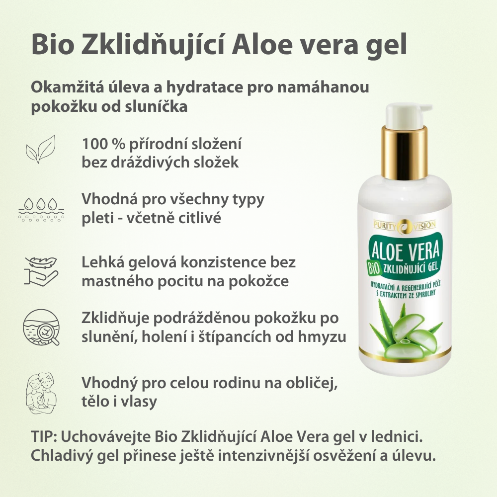 Gel Lenitivo all'Aloe Vera Bio 200 ml